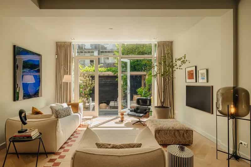 Luxe Benedenwoning Amsterdam Oud-West Tuin 134m2