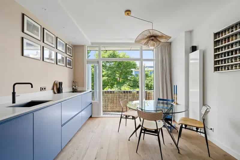Appartement Amsterdam Orteliusstraat 4 slaapkamers 125m2 dakterras