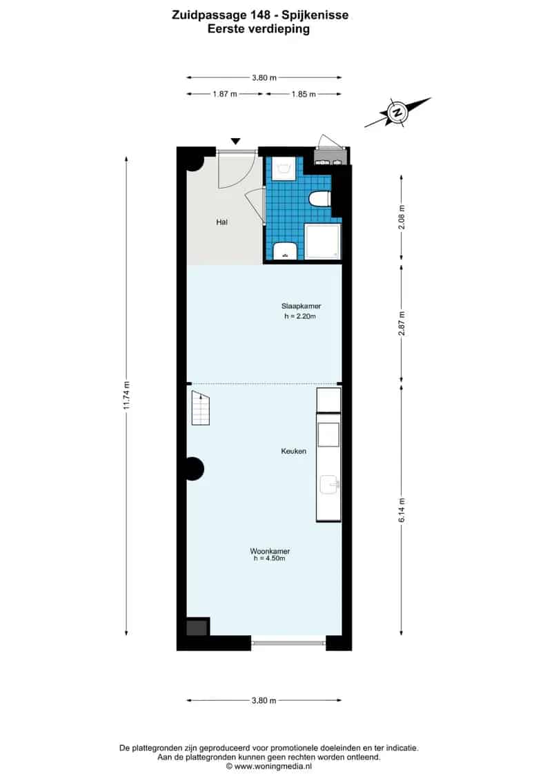 Appartement te koop: Zuidpassage 148 3201 DG Spijkenisse | Funda