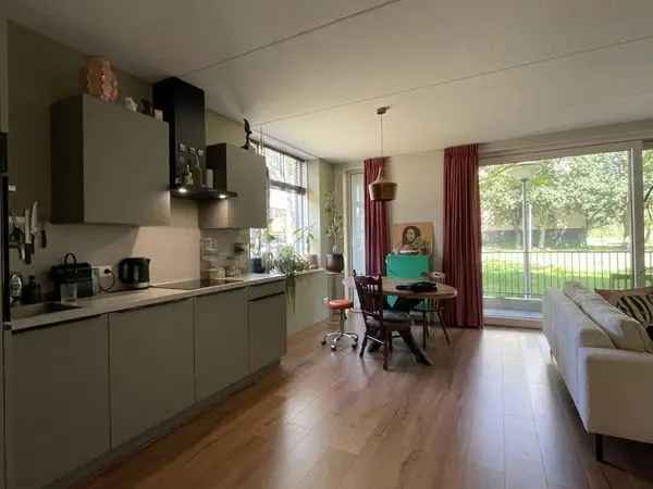 3-kamerappartement Bilgaard Leeuwarden 74m² Balkon Terras