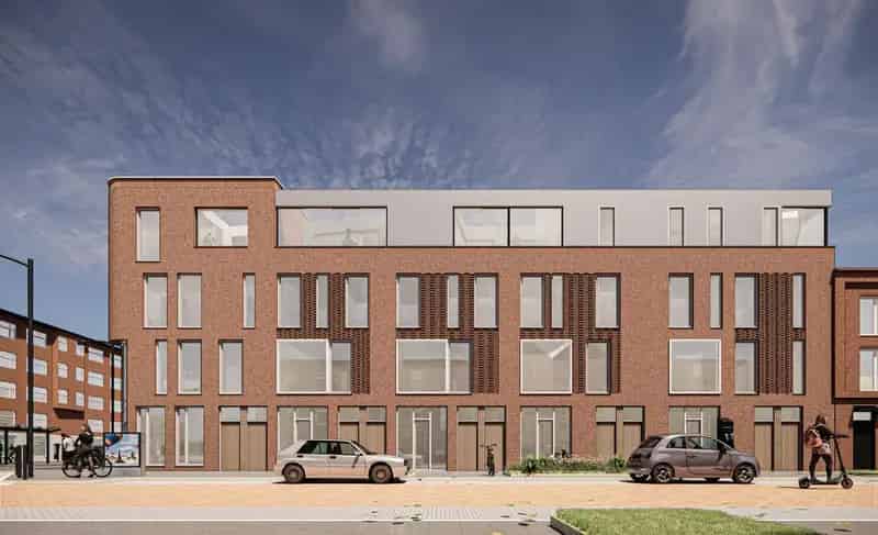 Moderne Herenhuizen Rotterdam Noord Nabij Vroesenpark