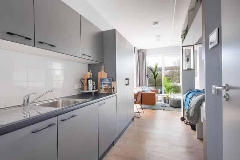 Gemeubileerde Studio Amsterdam Diemen 12 maanden