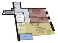 Appartement Rotterdam Ien Daleshof 3 kamers 92m2