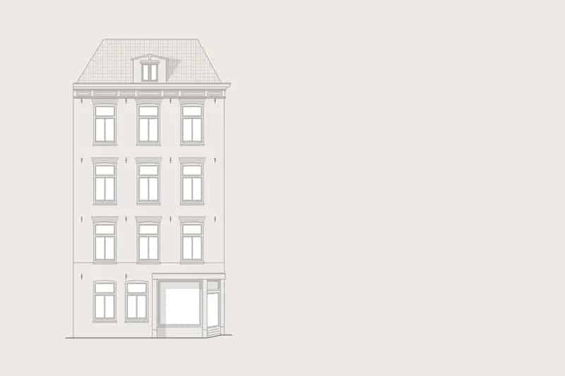 Winkel te Huur Frans Halsstraat Amsterdam 38m²