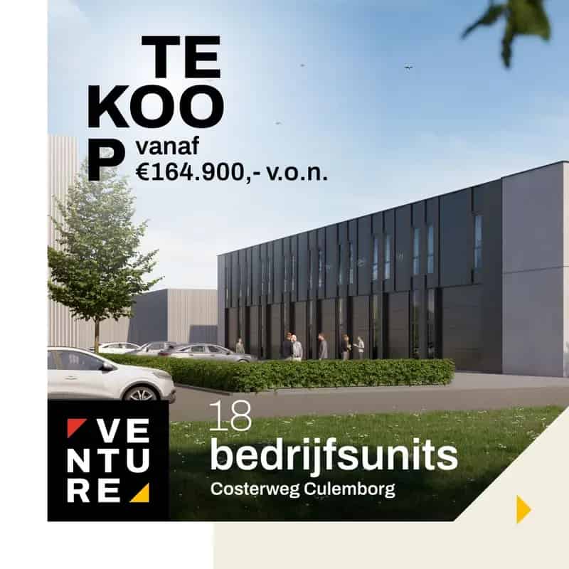 Bedrijfsunit te Koop Culemborg - Nieuwbouw Venture