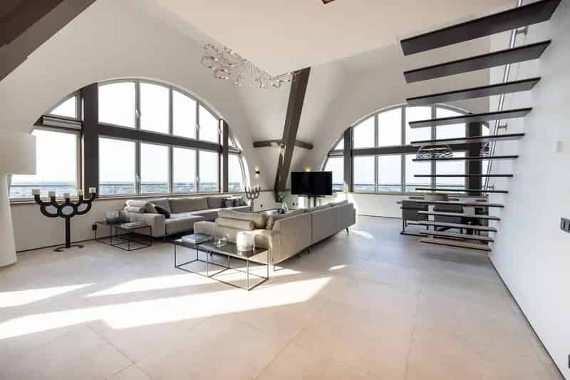 Design Penthouse Rotterdam Centrum 225m2  Uitzicht  3 slaapkamers