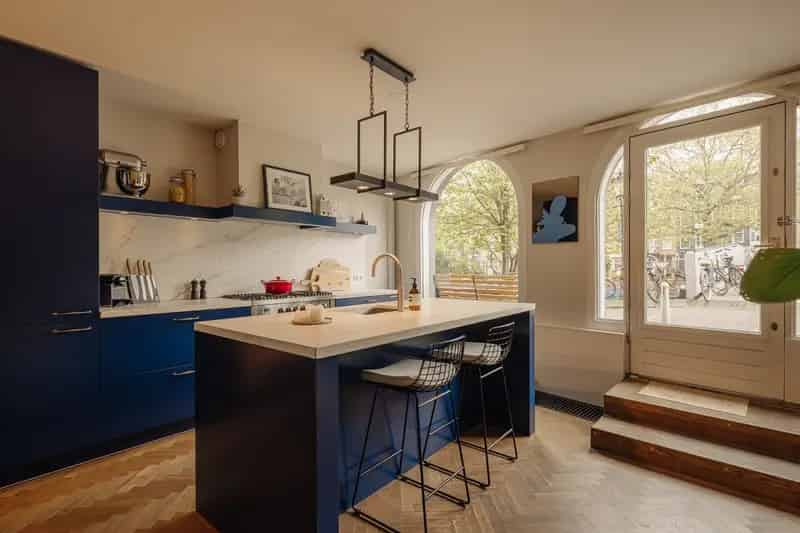 Jordaan appartement te koop: 72m² benedenwoning met 2 slaapkamers