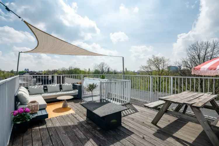 Appartement Amsterdam Bos en Lommer 75m2 Dakterras