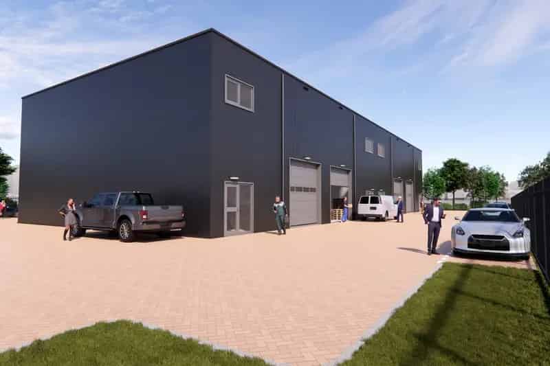 Bedrijfshal Huissen te koop: 99m2 nieuwbouw unit