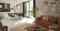 Modern Appartement Ede Veluwe Achtertuin