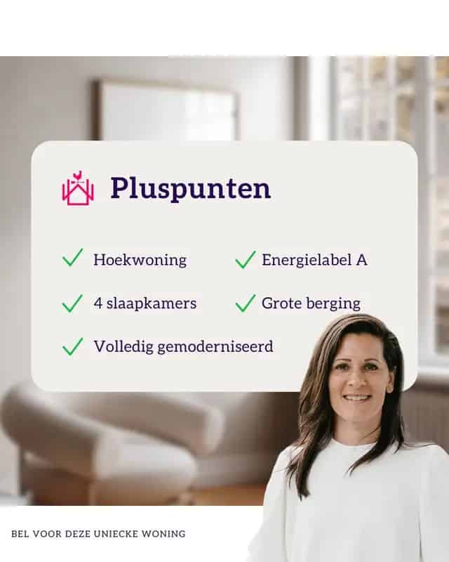 Moderne Hoekwoning Harderwijk Nabij Centrum 3 slaapkamers