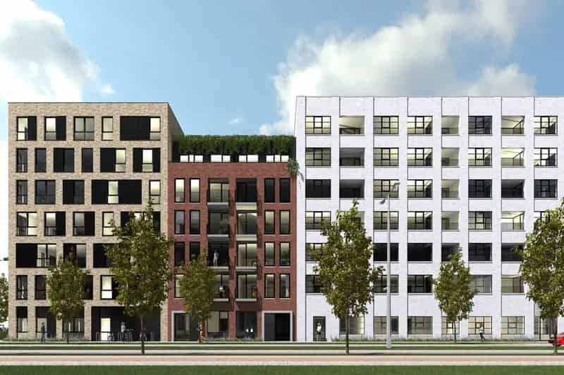 Nieuwbouw Appartement Nieuw Vennep 107m2 Loggia Terras 2 slaapkamers A++