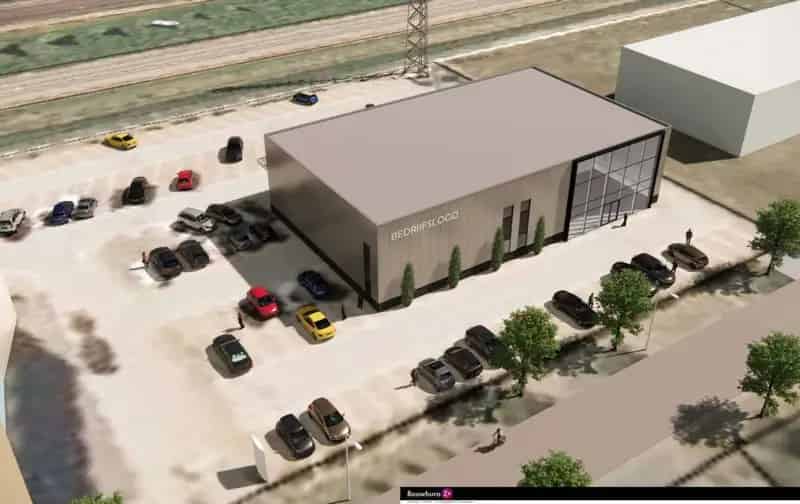 Bedrijfshal te huur Geleen 745m2 showroom kantoor
