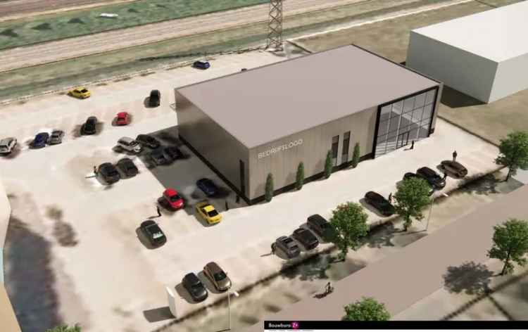 Bedrijfshal te huur Geleen 745m2 showroom kantoor