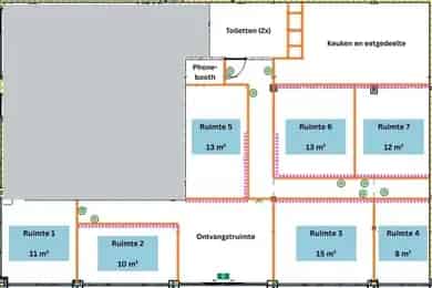8 - 150 m2 Kantoorruimte te Huur Nieuw Vennep