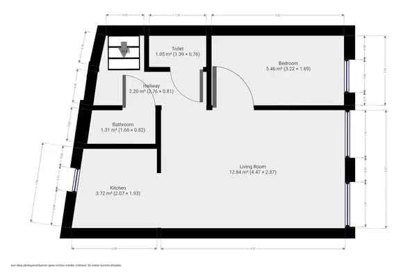 Appartement Te Huur in Leiden, Zuid-Holland