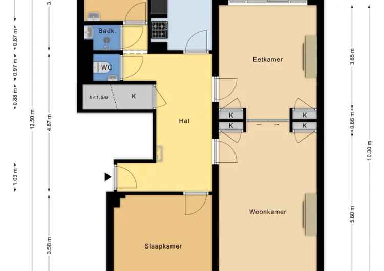 Ruim 4 Kamer Appartement Den Haag Bloemenbuurt 83m2