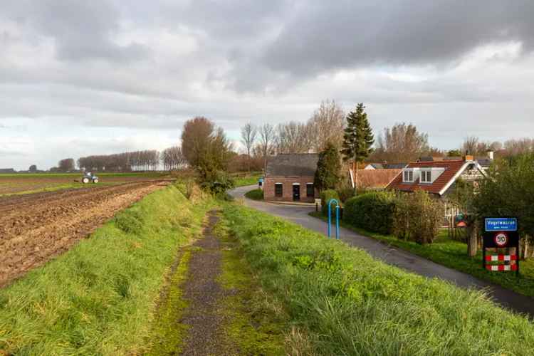 Vrijstaand huis Vogelwaarde: renovatieproject met garage en tuin