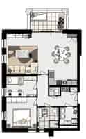 Modern Appartement te Huur in Villa De Leij