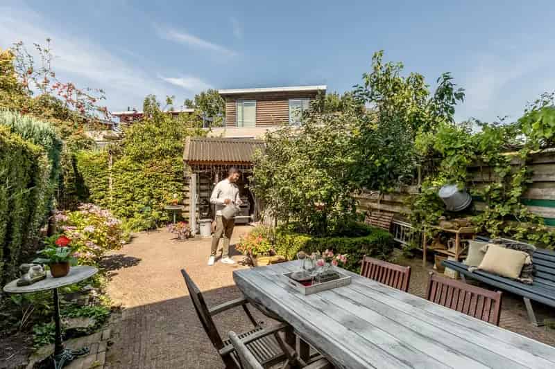 Huis te koop Amsterdam Noord Buiksloterbreek Grote tuin Dakterras