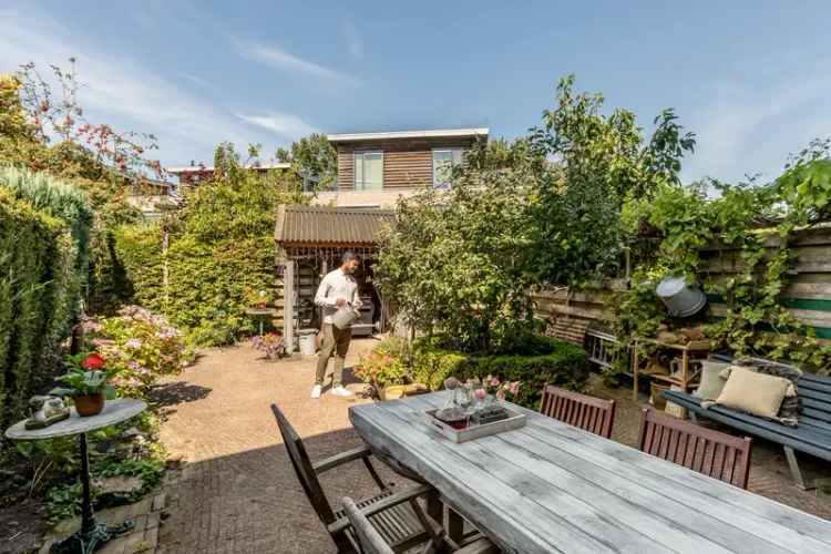 Huis te koop Amsterdam Noord Buiksloterbreek Grote tuin Dakterras