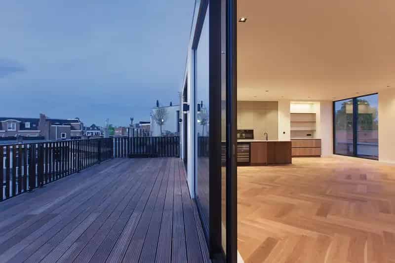Luxe Dubbelbovenhuis Amsterdam Zuid 210m² Dakterras