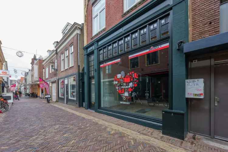 Winkelpand te huur Achterstraat 41 Alkmaar gerenoveerd en luxe