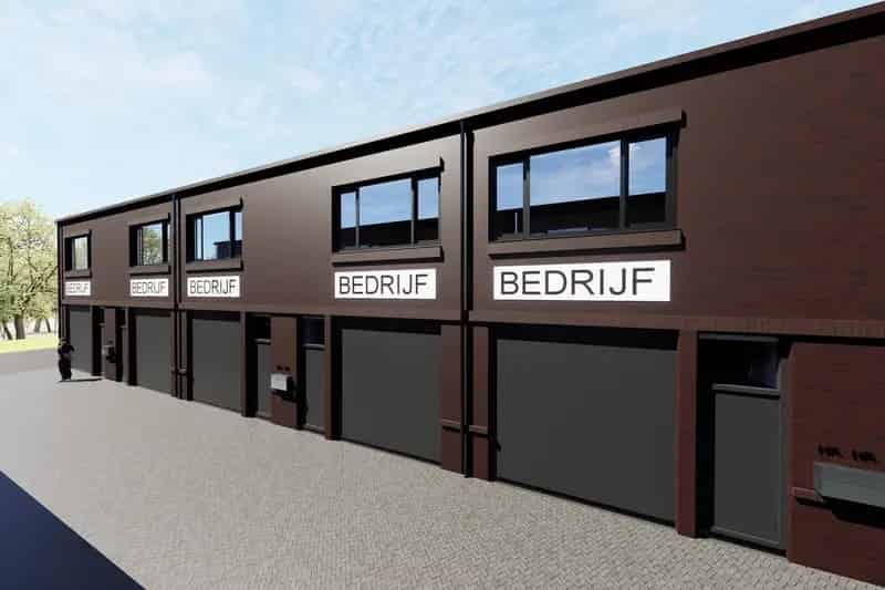 Nieuwbouw Bedrijfshal IJmuiden 72m²