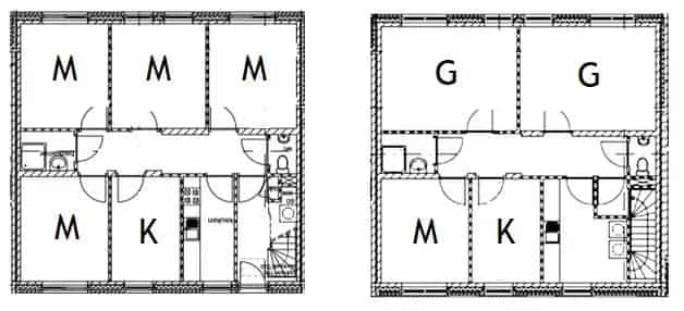 Moderne kamer 100m2 in de Bostuin nabij Kathedralenbos