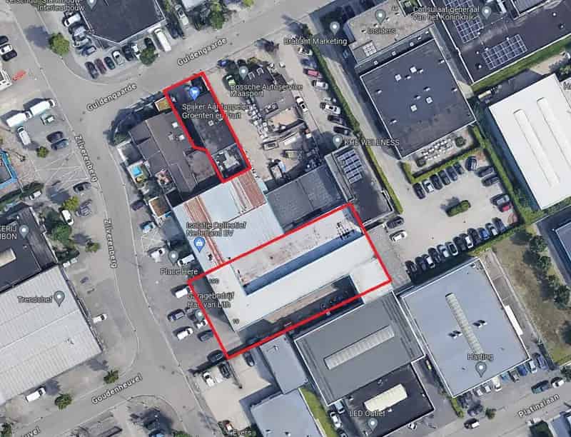 Bedrijfsunits Zilverenberg en Guldengaarde te 's-Hertogenbosch