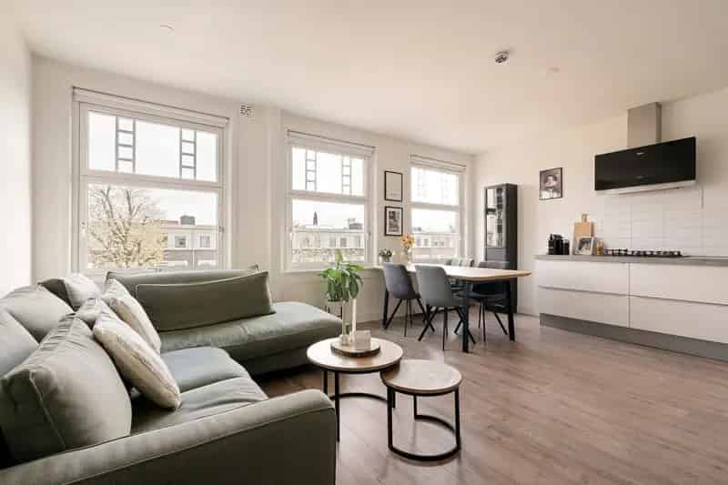 Appartement te koop Amsterdam Baarsjes 2 slaapkamers balkon