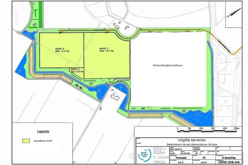 Agrarische Grond Westdorpe: 2 Percelen Tuinland voor Glastuinbouw