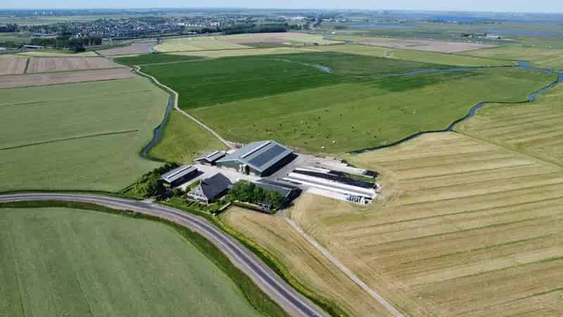 Melkveebedrijf te koop: 52 hectare, moderne stal & A++++ woning