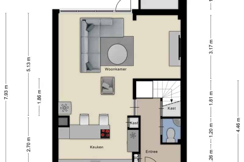 Huis te koop Arnhem Vredenburg 4 slaapkamers nieuwe keuken badkamer