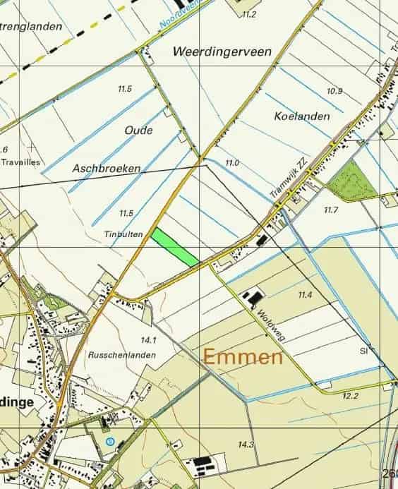 Agrarische Grond Nieuw Weerdinge 17945 ha te Koop