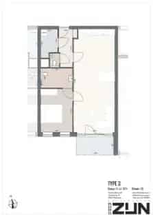 Modern appartement 71m² te huur Budel
