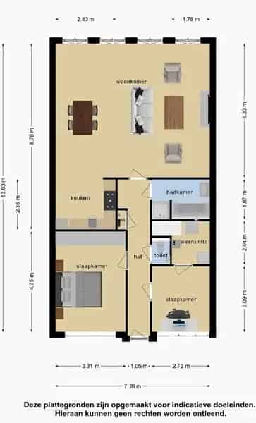 Gemeubileerd 3 kamer appartement Breda parkeerplaats nieuwbouw