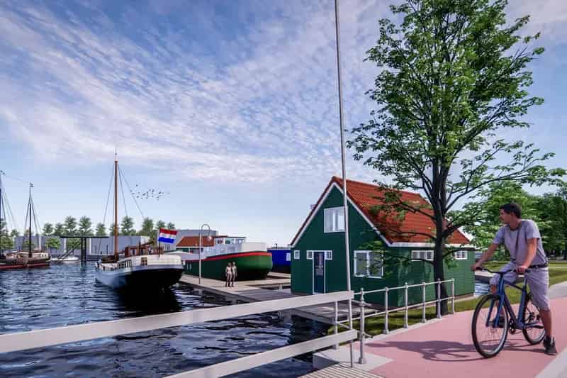 Havenhuisje Zaandam Houthavenkade  Uniek Uitzicht