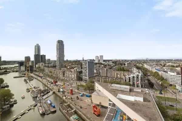 Luxe 3 Kamer Appartement Centrum Rotterdam Nabij Station Blaak