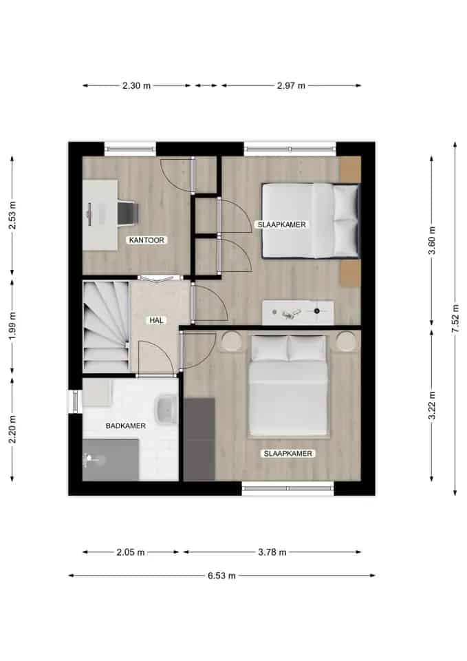 Te renoveren tweekapper Heerlen 3 slaapkamers grote tuin