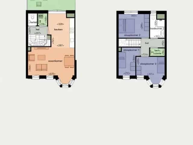 Ruime woning Almere Serviestraat met terras en moderne badkamer