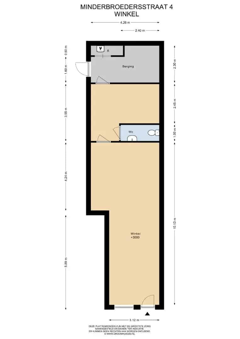Winkel Roermond | Zoek winkels te huur: Minderbroedersstraat 4 6041 JV Roermond 