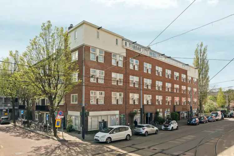 Amsterdam Rivierenbuurt: 3-kamerappartement 50m2 Balkon Berging