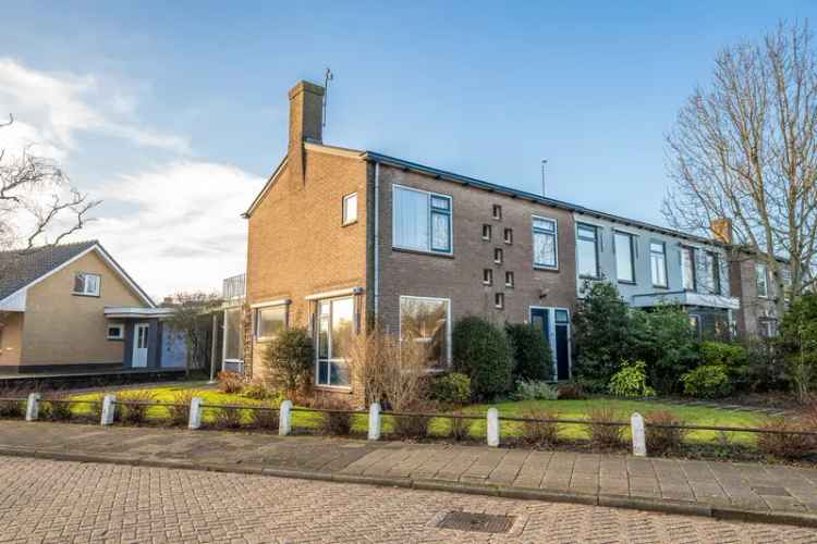 Hoekwoning Den Burg 4 slaapkamers garage tuin