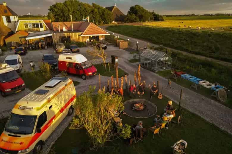 Waddenherberg met Minicamping te Koop Friesland