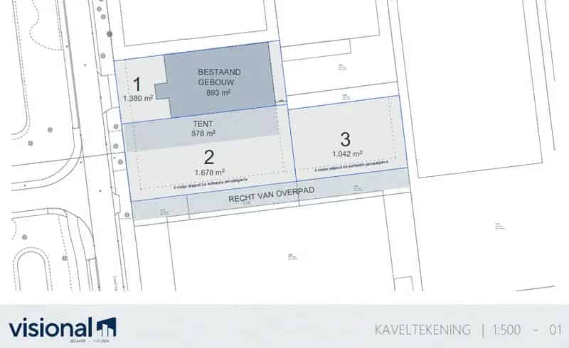 Bouwgrond Ede Lumièrestraat 17 2720m2