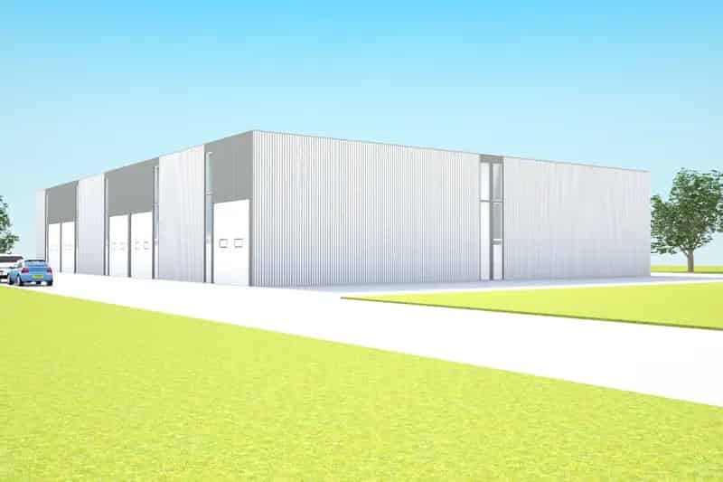 Bedrijfshal te Huur Roosendaal 110m2 Opslag Werkplaats