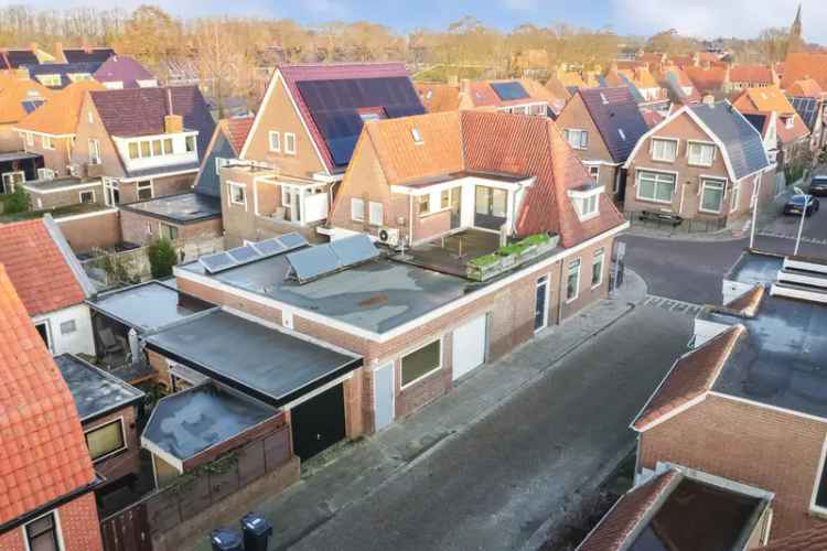 Jaren 30 woning Lemmer Ruime 139m2 100m2 extra ruimte Dakterras