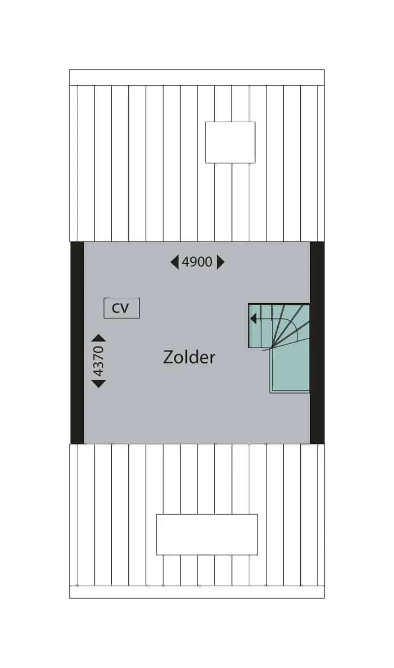 Eengezinswoning Sassenheim 3 slaapkamers tuin zonnepanelen