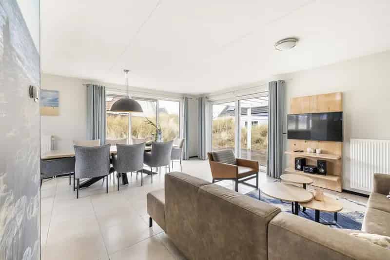 Vrijstaande Vakantiehuis De Duinen 4 Slaapkamers Sauna